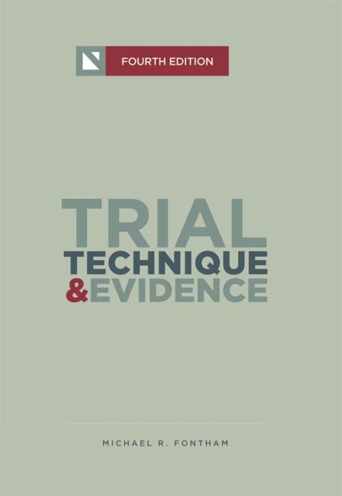 Cover image for book Trial Technique and Evidence