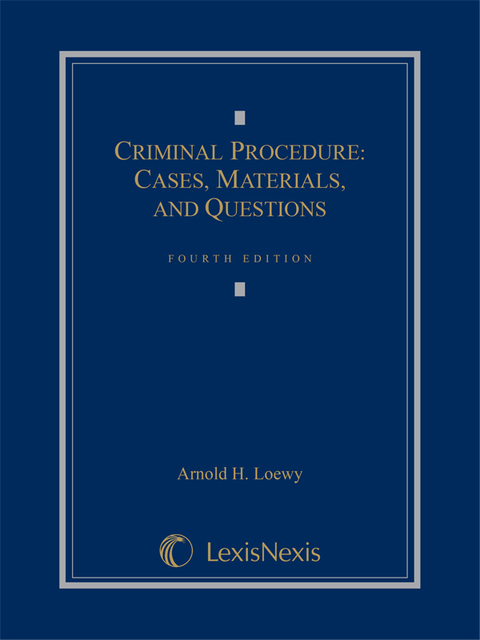 Cover image for book Criminal Procedure: Cases, Materials, and Questions (2015)