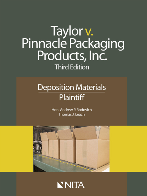 Cover image for book Taylor v. Pinnacle Packaging Products, Inc.