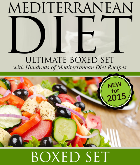 Cover image for book Mediterranean Diet: Ultimate Boxed Set with Hundreds of Mediterranean Diet Recipes: 3 Books In 1 Boxed Set