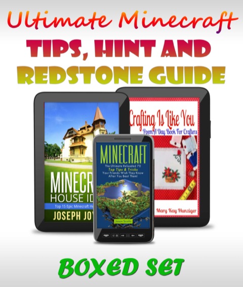 Cover image for book Minecraft Ultimate Guide: Minecraft Tips, Hints and Ultimate Redstone Guide (Speedy Boxed Sets)