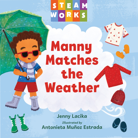 Cover image for book Manny Matches the Weather
