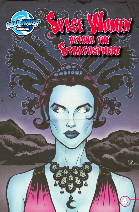 Cover image for book Space Women Beyond the Stratosphere #4