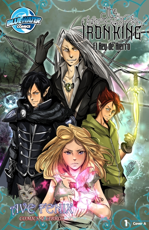 Cover image for book Julie Kagawa: The Iron King #1: Spanish Edition