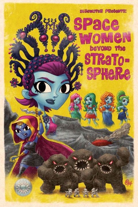 Cover image for book Space Women Beyond the Stratosphere