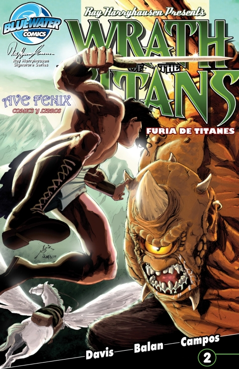 Cover image for book Wrath of the Titans #2: Spanish Edition