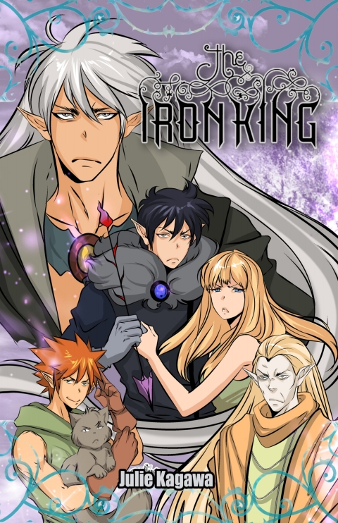 Cover image for book Julie Kagawa: The Iron King: Spanish Edition