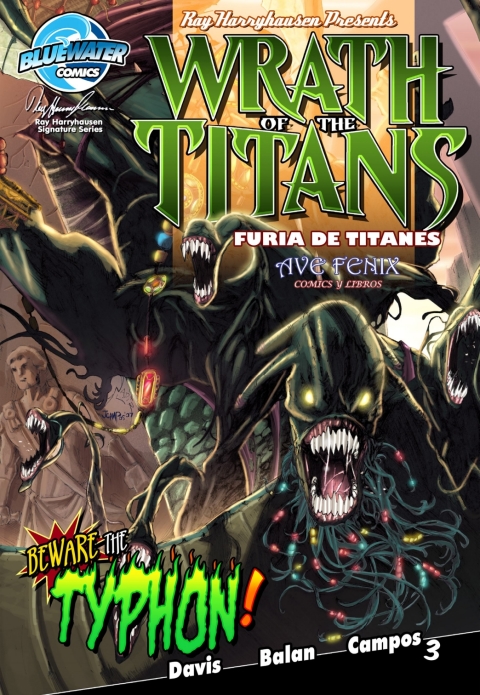 Cover image for book Wrath of the Titans #3: Spanish Edition