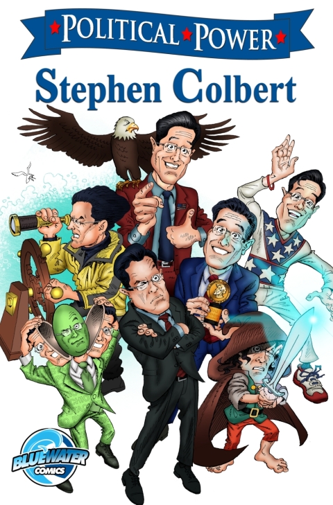 Cover image for book Political Power: Stephen Colbert