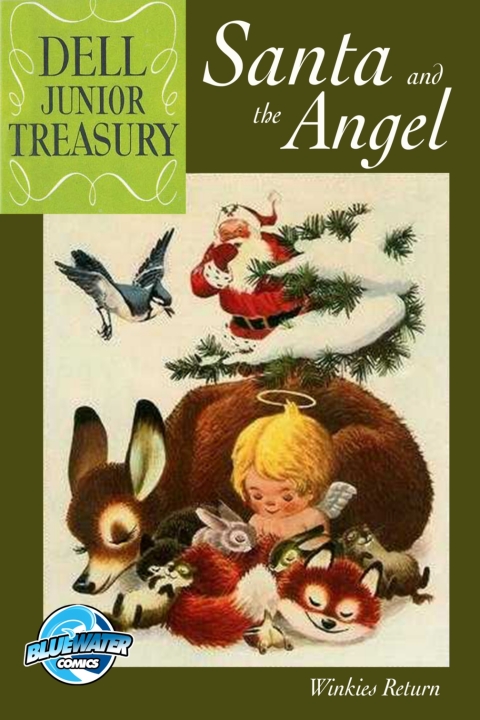 Cover image for book Dell Junior Treasury: Santa and the Angel