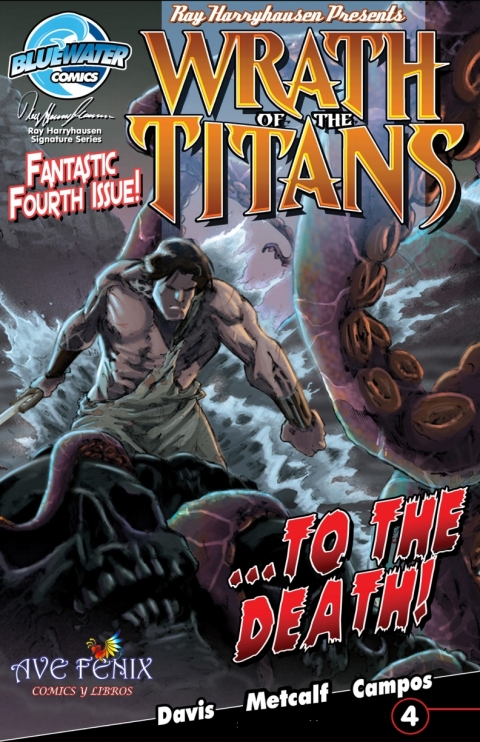 Cover image for book Wrath of the Titans #4: Spanish Edition