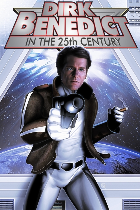 Cover image for book Dirk Benedict in the 25th Century: Battlestar