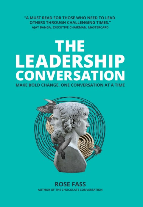 Cover image for book THE LEADERSHIP CONVERSATION - Making bold change, one conversation at a time