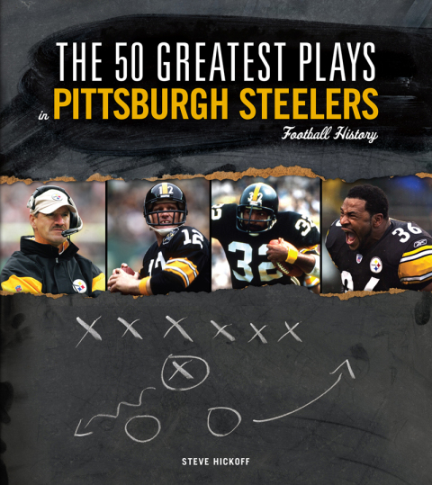 Cover image for book The 50 Greatest Plays in Pittsburgh Steelers Football History