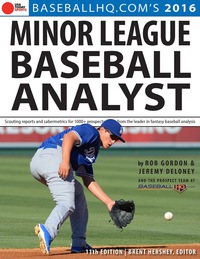 صورة الغلاف: 2016 Minor League Baseball Analyst 9781629371399