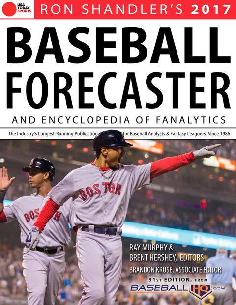 Cover image for book 2017 Baseball Forecaster: &amp; Encyclopedia of Fanalytics