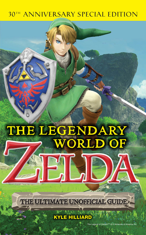 Cover image for book The Legendary World of Zelda