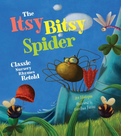 Cover image for book The Itsy Bitsy Spider: Classic Nursery Rhymes Retold