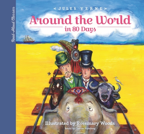 Cover image for book Read-Aloud Classics: Around the World in 80 Days