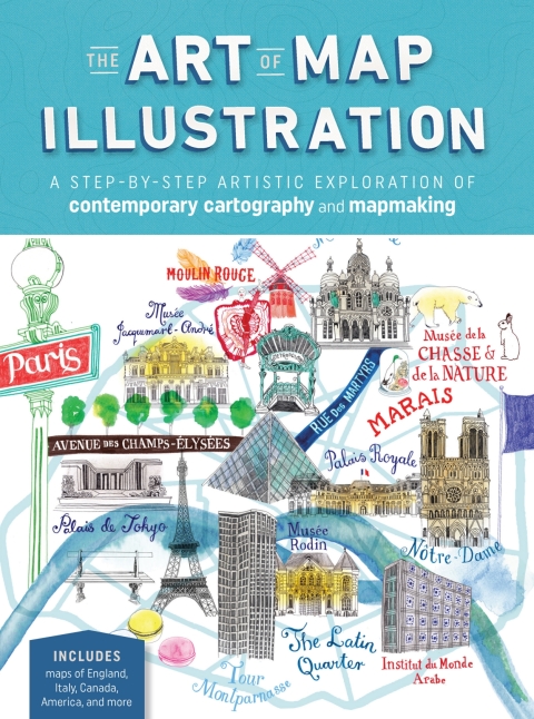 Cover image for book Art of Map Illustration