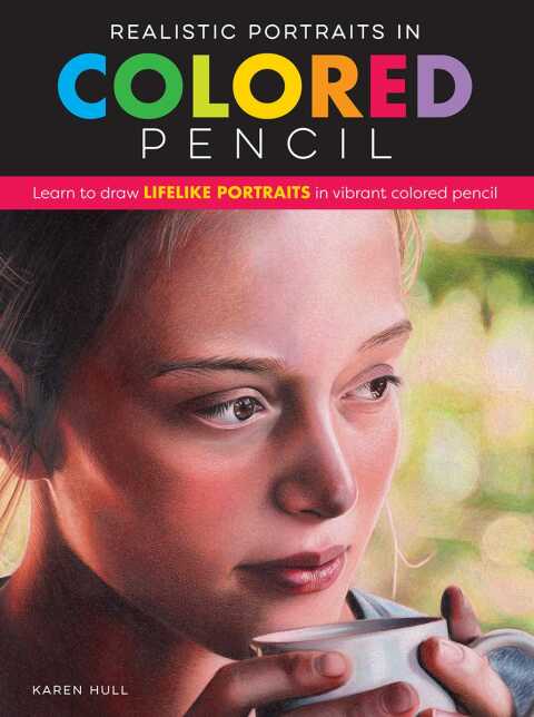 Cover image for book Realistic Portraits in Colored Pencil