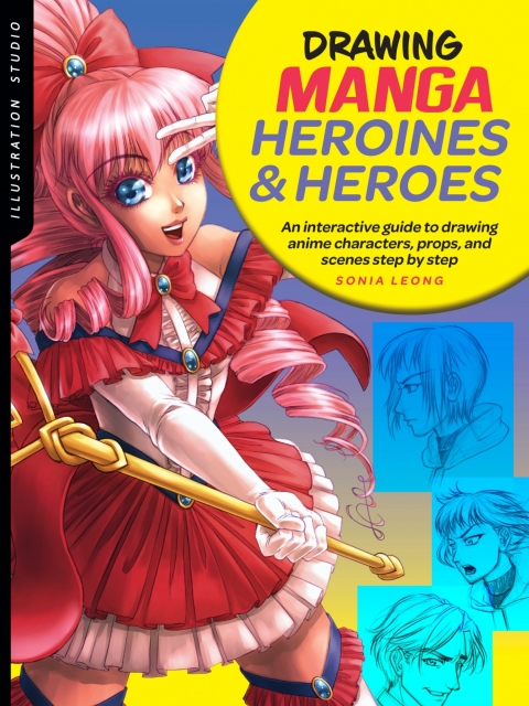 Cover image for book Illustration Studio: Drawing Manga Heroines and Heroes