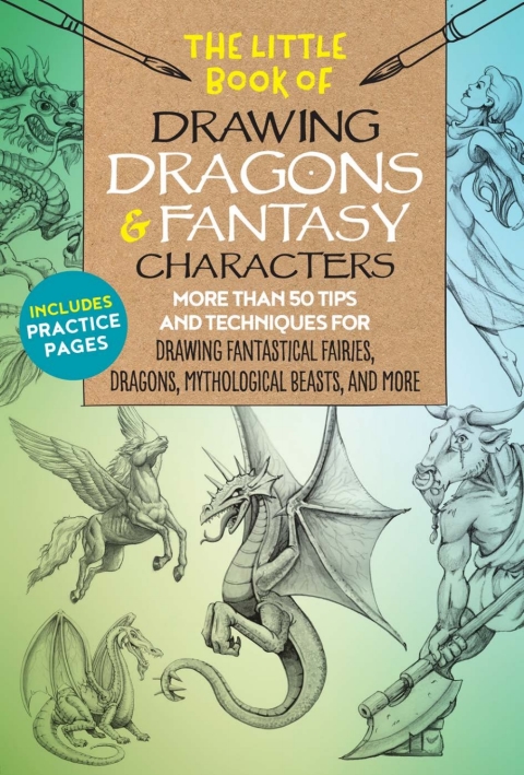 Cover image for book The Little Book of Drawing Dragons & Fantasy Characters