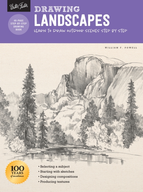 Cover image for book Drawing: Landscapes with William F. Powell