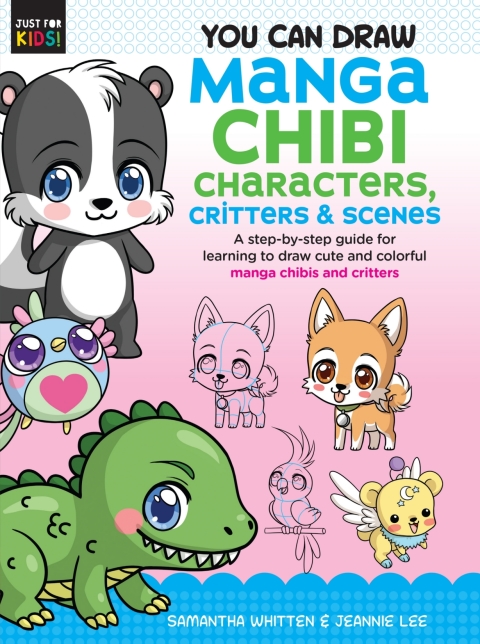 Cover image for book You Can Draw Manga Chibi Characters, Critters & Scenes