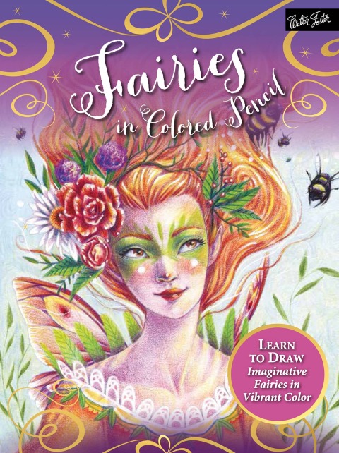 Cover image for book Fairies in Colored Pencil