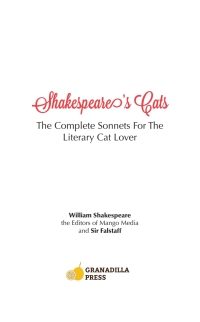 Titelbild: Shakespeare's Cats 9781633530270