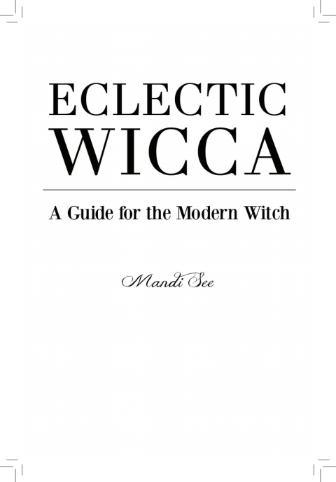Cover image for book Eclectic Wicca