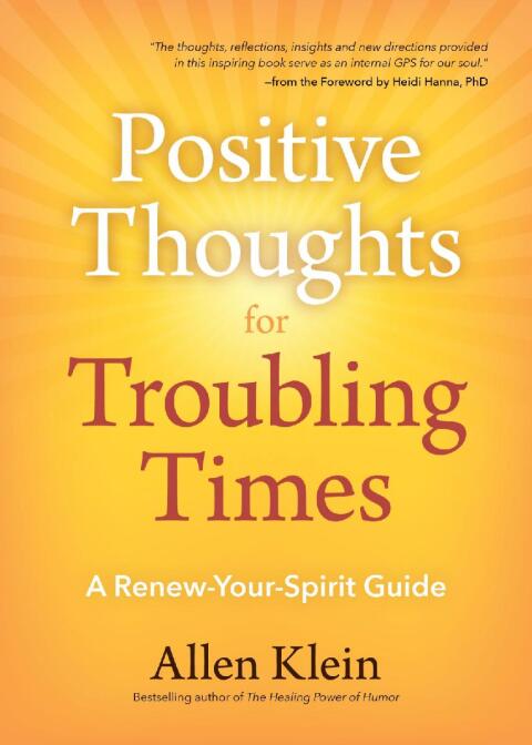 Cover image for book Positive Thoughts for Troubling Times