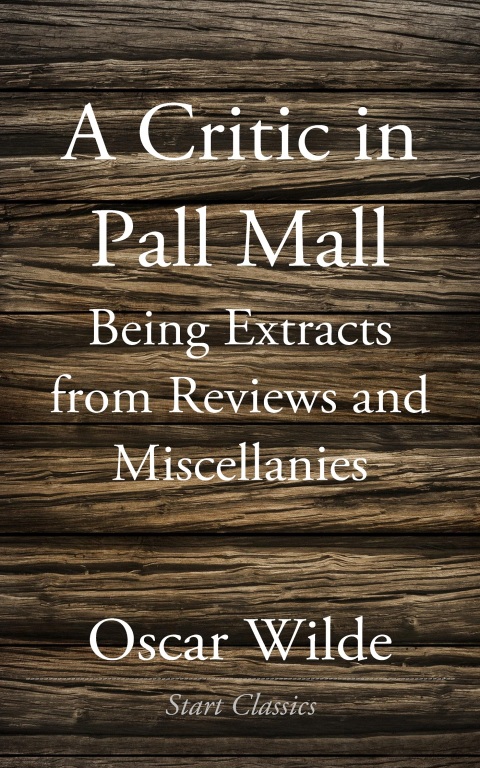 Cover image for book A Critic in Pall Mall