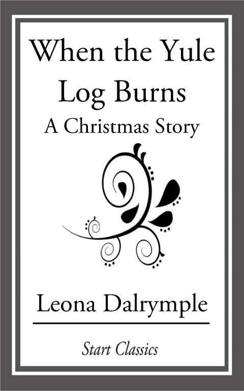 Cover image for book When the Yule Log Burns