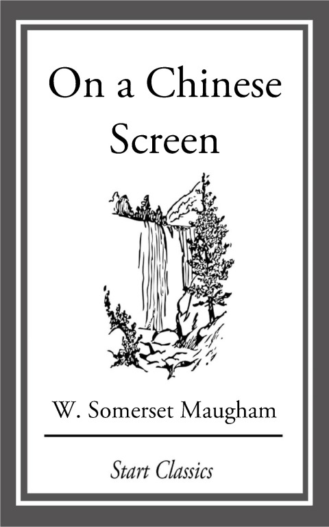 Cover image for book On a Chinese Screen