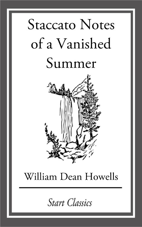 Cover image for book Staccato Notes of a Vanished Summer