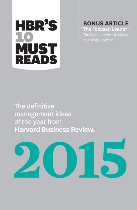 Cover image for book HBR's 10 Must Reads 2015