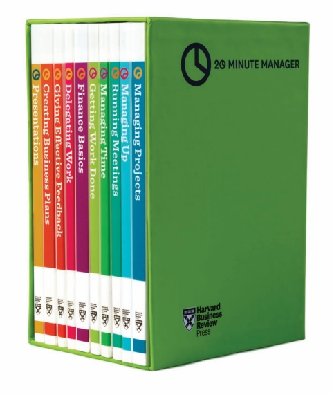 Cover image for book HBR 20-Minute Manager Boxed Set (10 Books) (HBR 20-Minute Manager Series)