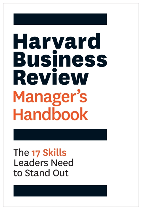Cover image for book Harvard Business Review Manager's Handbook