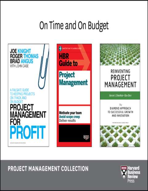 Cover image for book On Time and On Budget: Project Management Collection (4 Books)