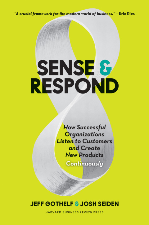 Cover image for book Sense and Respond