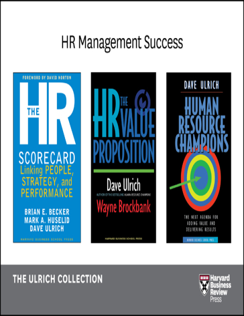 Cover image for book Human Resources Management Success: The Ulrich Collection (3 Books)