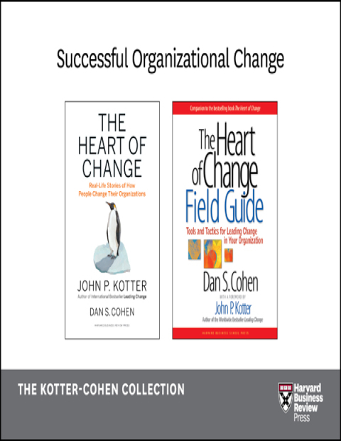 Cover image for book Successful Organizational Change: The Kotter-Cohen Collection (2 Books)
