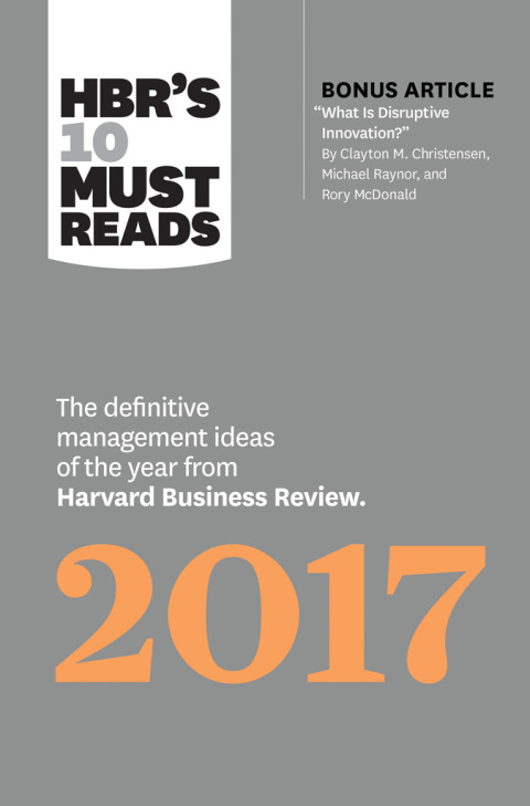 Cover image for book HBR's 10 Must Reads 2017