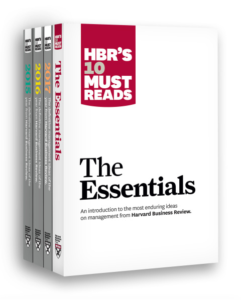 Cover image for book HBR's 10 Must Reads Big Business Ideas Collection (2015-2017 plus The Essentials) (4 Books) (HBR's 10 Must Reads)