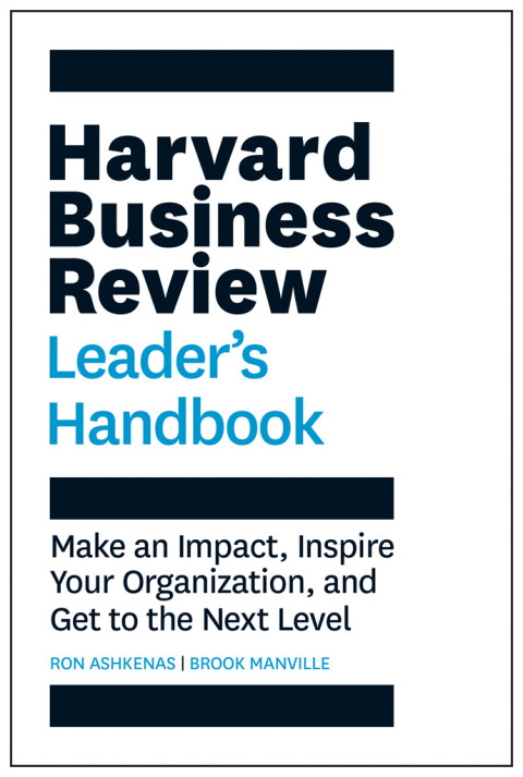 Cover image for book Harvard Business Review Leader's Handbook