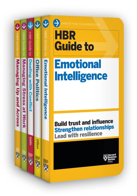 Cover image for book HBR Guides to Emotional Intelligence at Work Collection (5 Books) (HBR Guide Series)