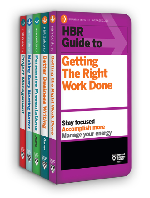 Cover image for book HBR Guides to Being an Effective Manager Collection (5 Books) (HBR Guide Series)