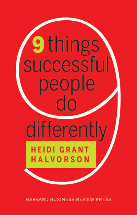 Cover image for book Nine Things Successful People Do Differently